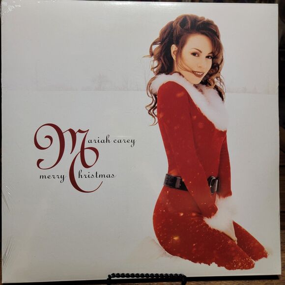 VINYL Mariah Carey: Merry Christmas - Red Vinyl - NEW / SEALED - Picture 1 of 5